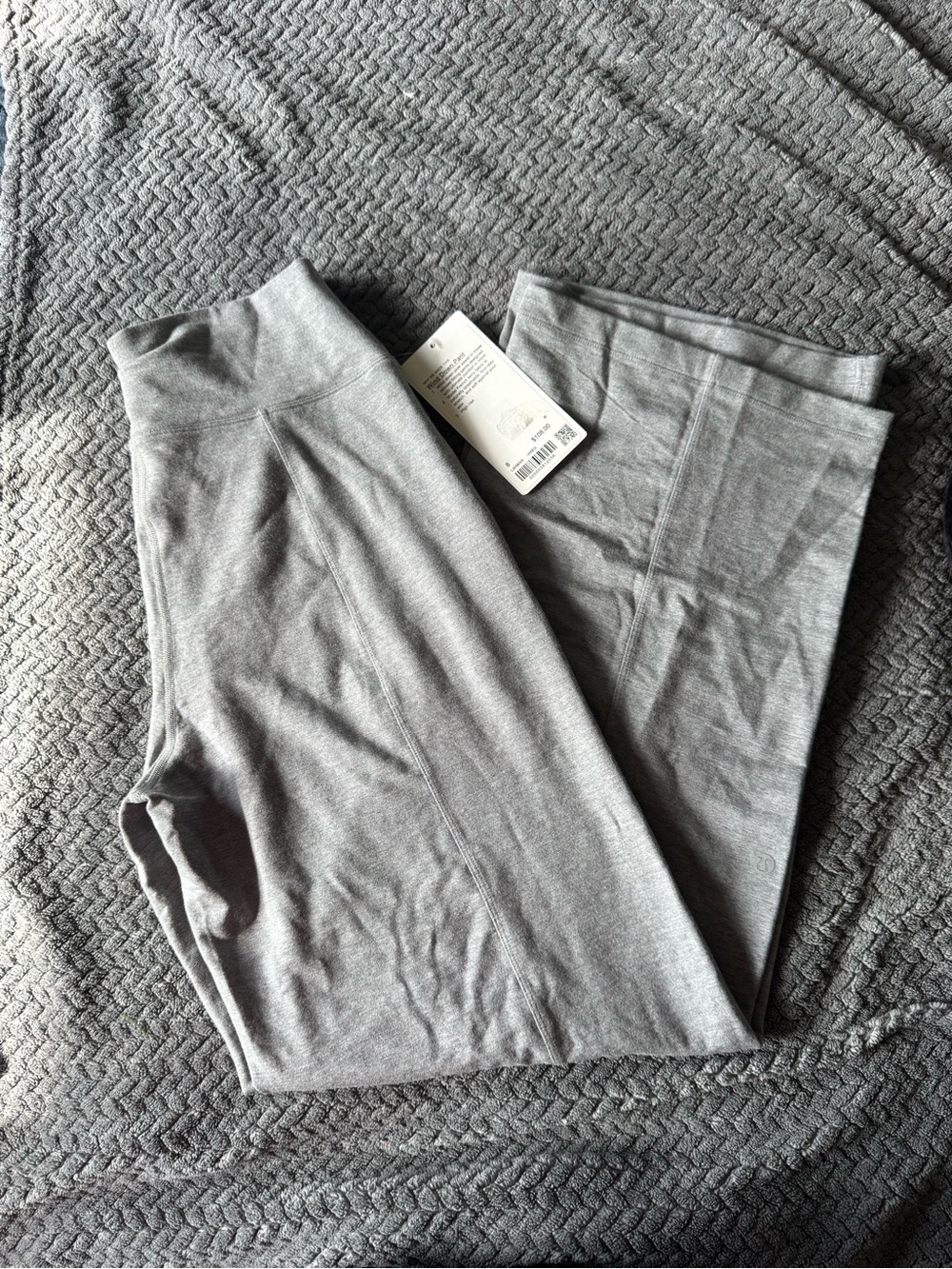 lululemon athletica Wide Leg Pants in Light Gray